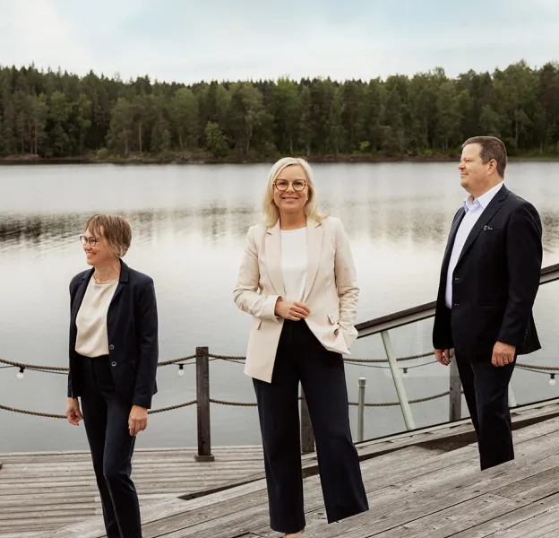 Kuopion konttorin työntekijöitä