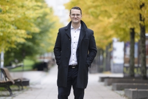 Jesse Järvinen puistossa