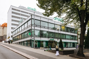 Kuva OmaSp Turun konttorin ulkopuolelta