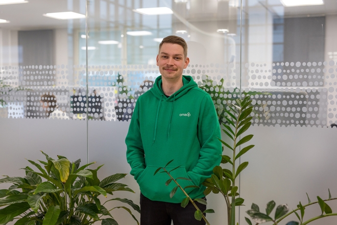 Palveluasiantuntija Jaakko Koponen. 