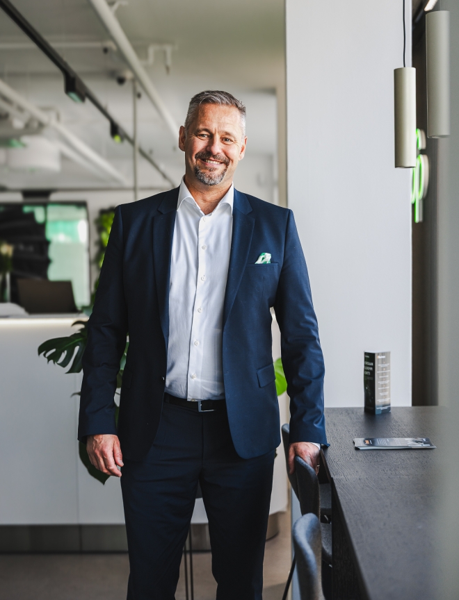 OmaSp Vaasan konttorinjohtaja Stefan Grönholm