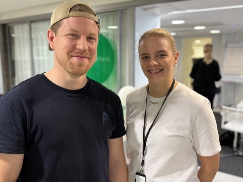 OmaSp Master ohjelmaan kuuluvat Risto ja Ida.